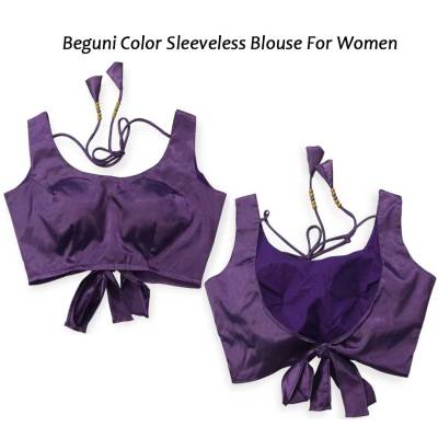 Beguni Color Sleeveless Blouse For Women C-104